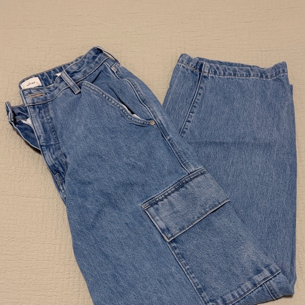 Aritzia Light Blue Denim Jeans